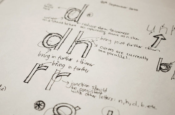 Claire Coullon // Typeface Design